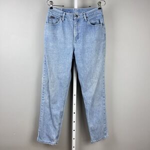 Vintage 90s Riders Denim Jeans Womens Size 10 High Rise Light Wash‎ 100% Cotton
